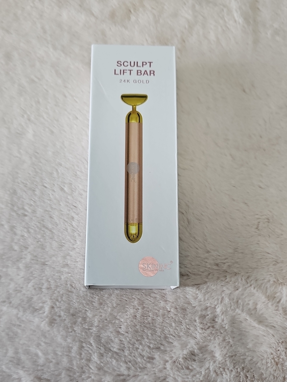 Sculpt Lift Bar 24K Gold Facial Toning Tool - Rose Gold & Gold